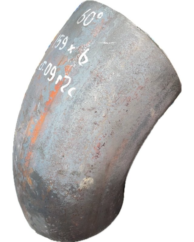 Отвод 60-89х6 ст.09г2c 60 град. 2 исп. ГОСТ 17375-2001 МС01 в Барнауле