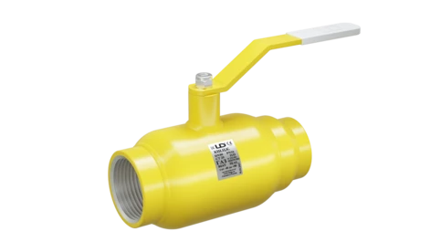 Кран шаровый LD КШЦК Gas 050.040.Н/П.02. (приварка/муфта) стальной ст.20 Ду50 Ру40 МПа в Барнауле