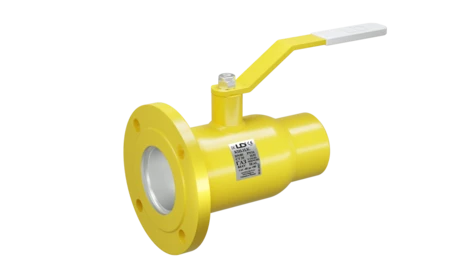 Кран шаровый LD КШЦК Gas 100.016.П/П.02. (фланец/приварка) стальной ст.20 Ду100 Ру16 МПа в Барнауле