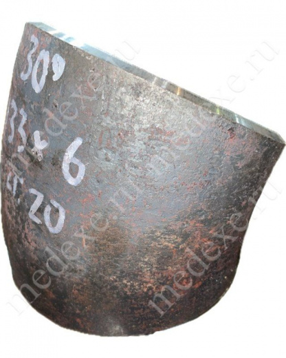 Отвод 45-57х5 ст.09г2c 45 град. 2 исп. ГОСТ 17375-2001 МС01 в Барнауле